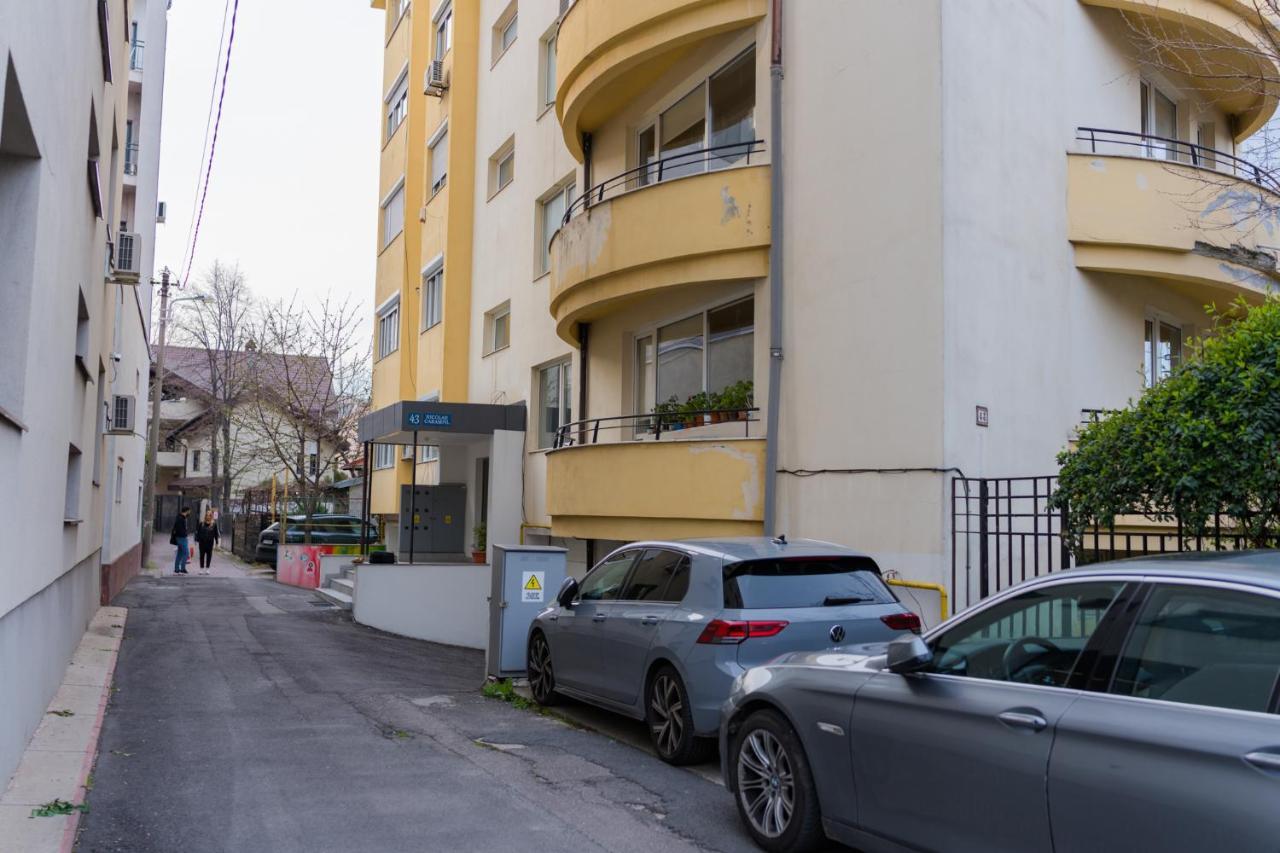 Penthouse With Huge Rooftop Terrace & City View Bukarest Eksteriør billede