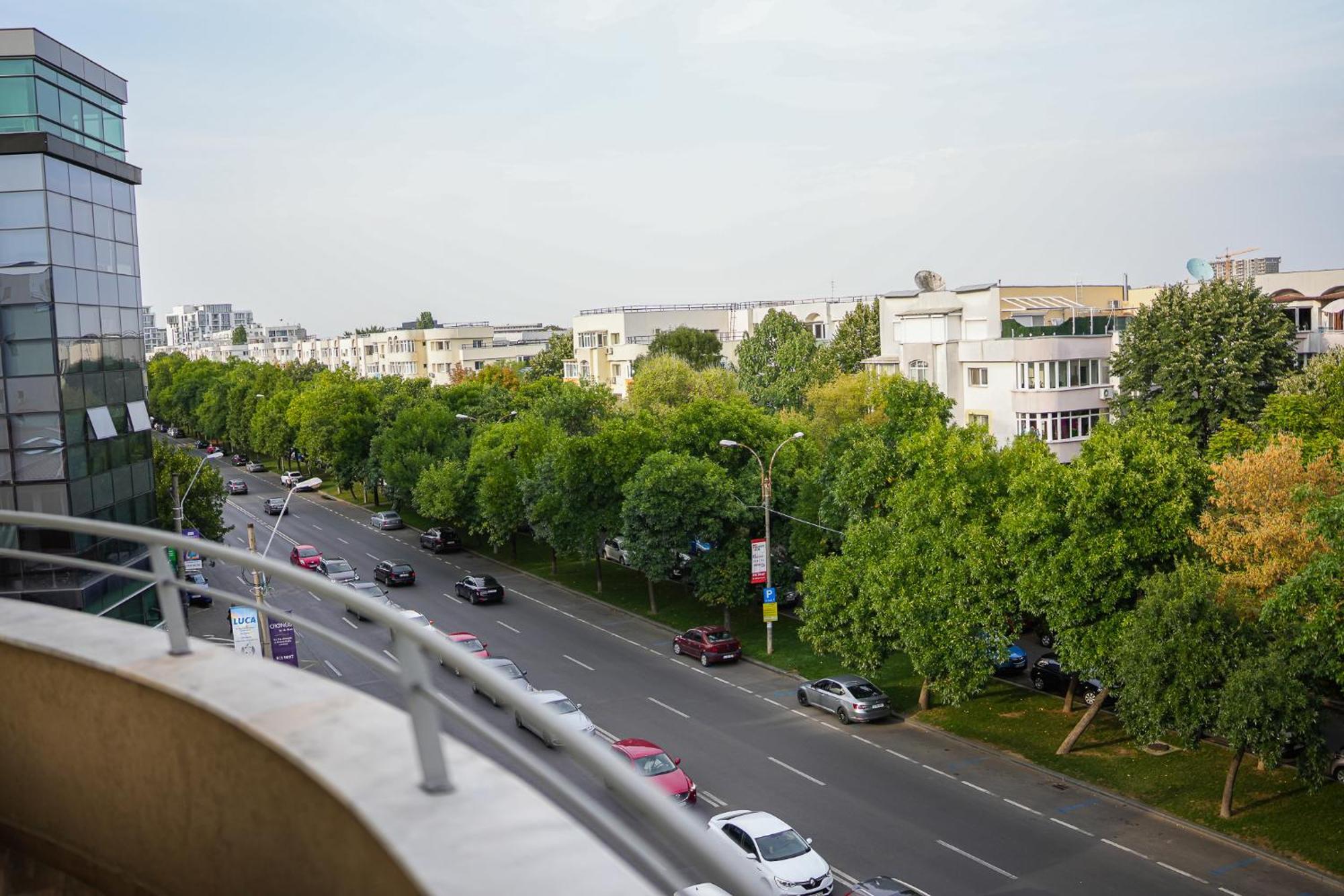Penthouse With Huge Rooftop Terrace & City View Bukarest Eksteriør billede